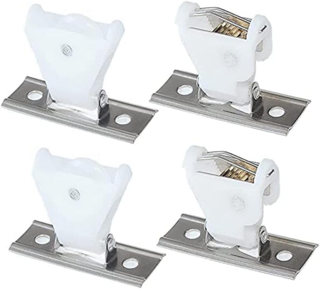 Artibetter 12 piezas de cerradura ciega veneciana romana con mecanismo de bloqueo de cable para persianas romanas, kit de repuesto para persianas