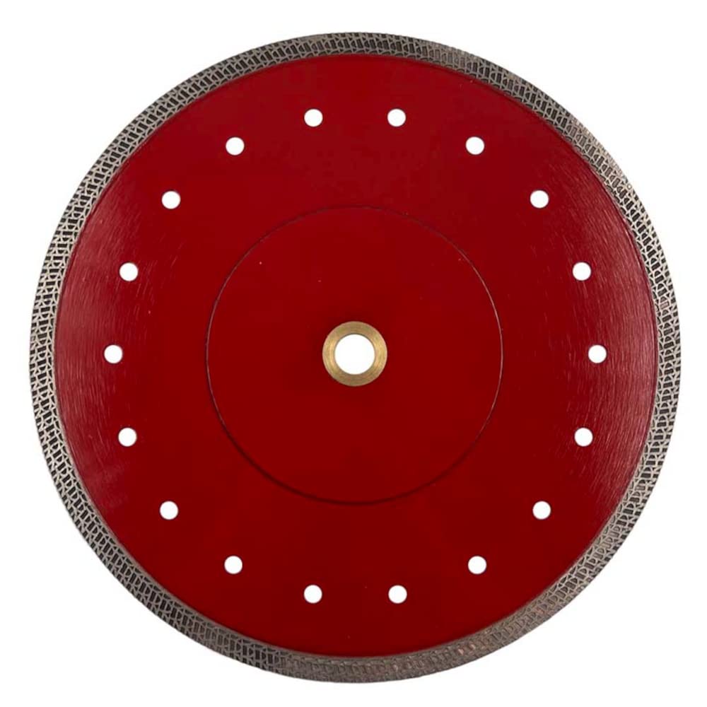 Hojas de sierra de malla turbo de alto rendimiento de 10 pulgadas para porcelana, baldosas de cerámica, mármol, granito y otras piedras de
