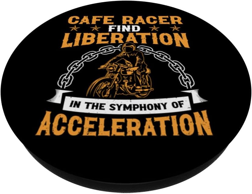 Style Meets Speed & Passion Fuels The Ride – Cafe Racer PopSockets Swappable PopGrip