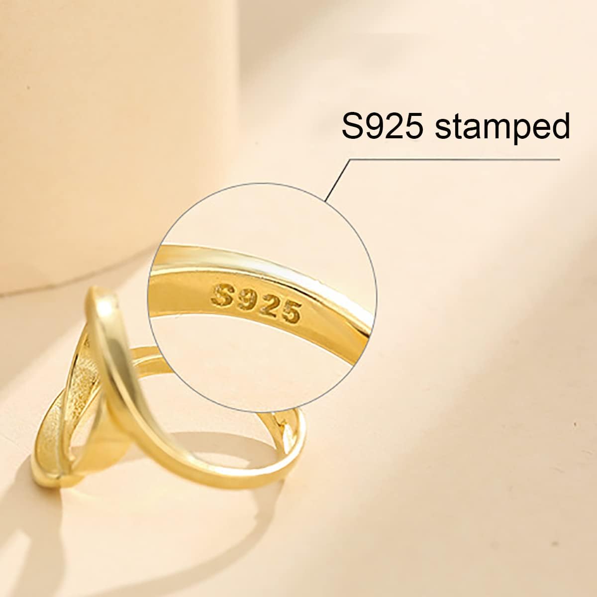 Anillo de copa de bisel ajustable de plata de ley 925 para montaje de 567.589.511.50.610 in, ajuste de cabujón redondo, base de anillo hecho a mano,