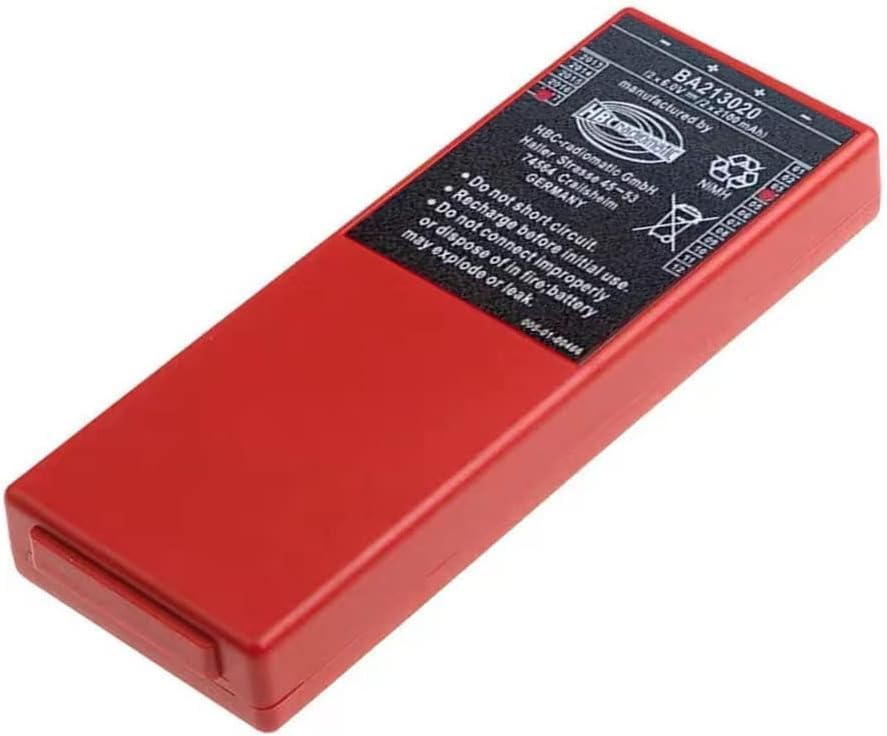 BA213020 BA213020 6V 2100mAh Batería recargable Ni-Mh Batería radiomática HBC BA213020 BA214061 FUB10AA para grúa HBC Control remoto Bomba Batería