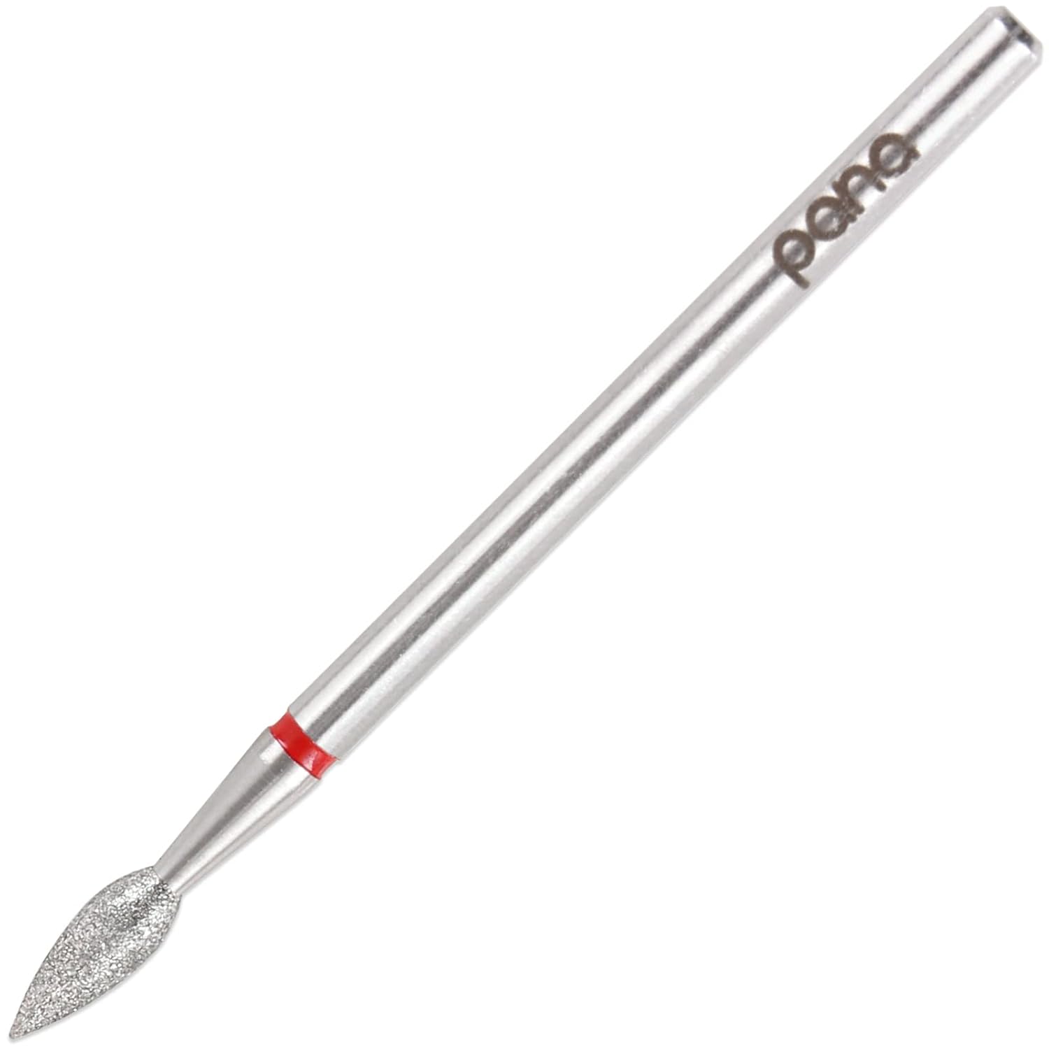 PANA Broca de diamante para uñas de 332 pulgadas (grano fino)  Brocas profesionales para uñas de gel acrílico, manicura seca y pedicura con forma de
