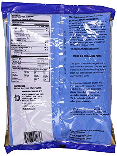 Tinkyada Pasta de arroz integral sin gluten  Conchas (16 onzas)  Paquete de 3 folletos de recetas más