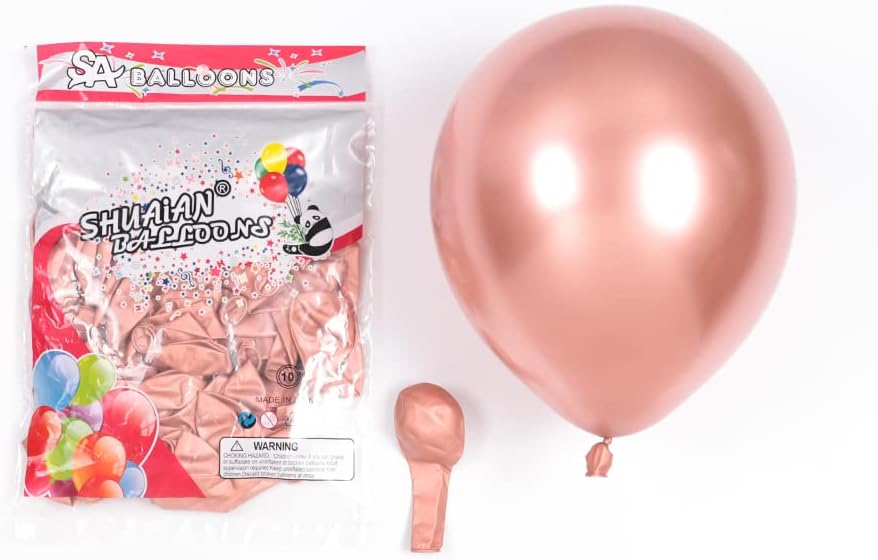 Kit de guirnalda de globos de calabaza pequeña con 140 globos de látex de 18105 pulgadas, color naranja polvoriento, naranja, oro rosa, nude, para