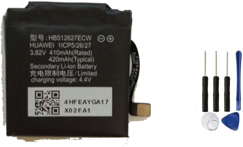 Powerforlaptop HB512627ECW – Batería de repuesto compatible con Hua-wei Watch 2 Pro 4G EO-DLXXU Watch GT LEO-B09 LE0-BX9 Leo-BX9 Watch 2  Watch 2