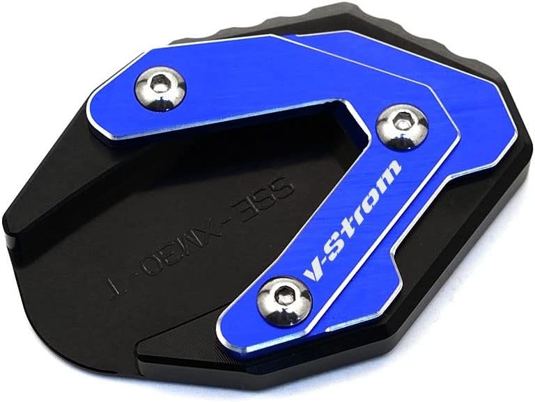 Almohadilla de soporte lateral para motocicleta, soporte lateral de motocicleta, placa de soporte para Suzuki V-Strom DL250 GSX250R V-Strom DL 250