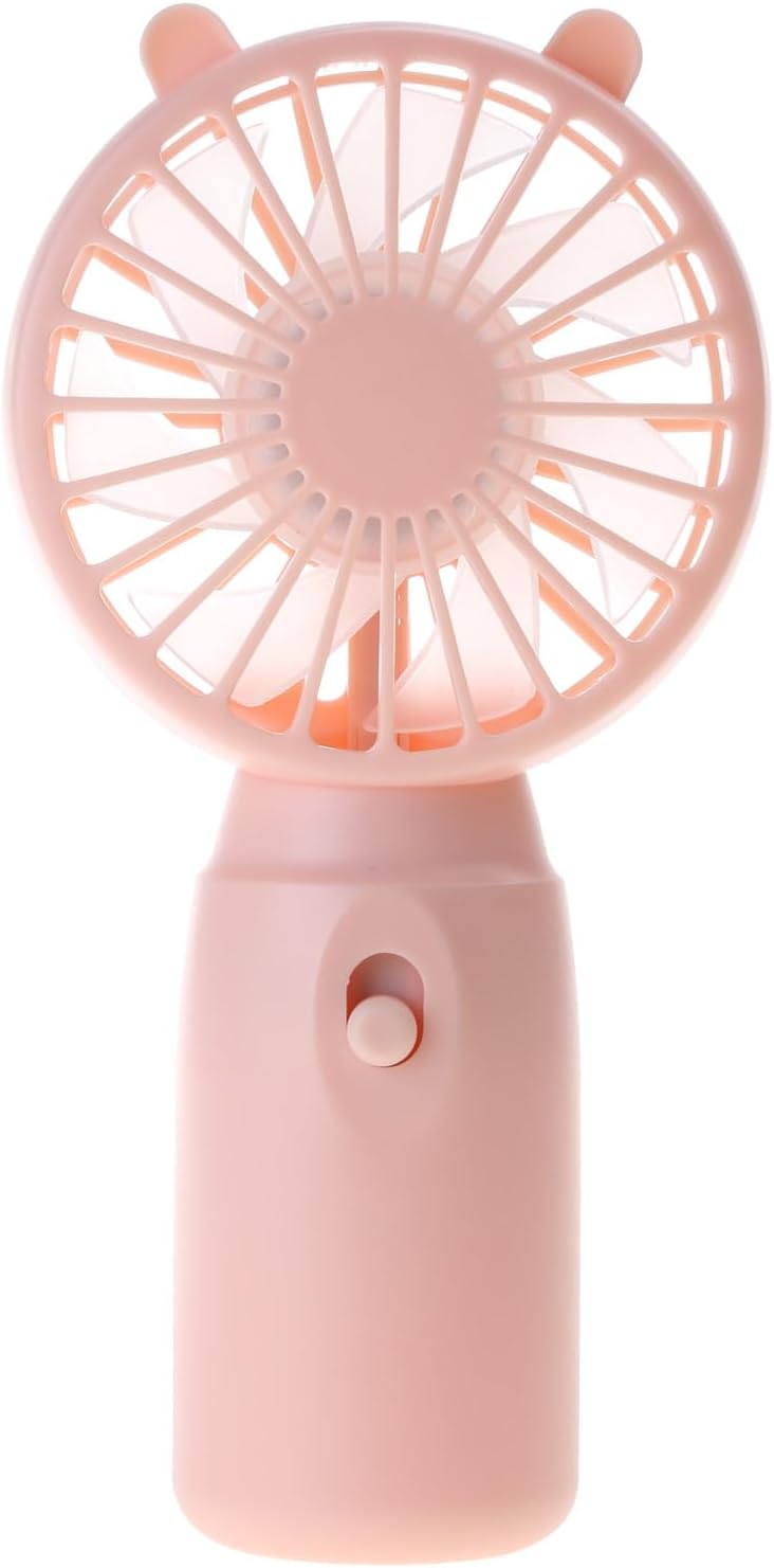 Ventilador pequeño de mano, mini ventilador portátil de verano, ventilador de bolsillo con pilas AA (pilas no incluidas) Ventilador de oficina,