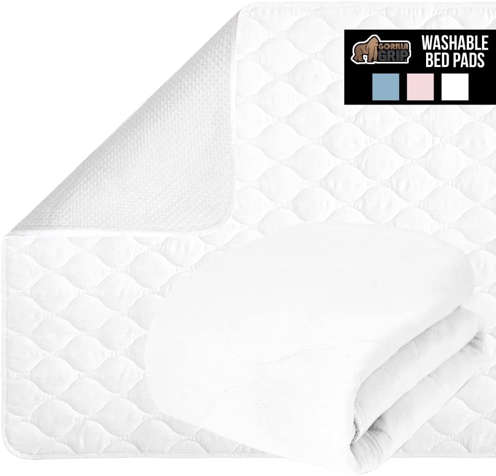 Gorilla Grip Cubierta para colchón resistente a filtraciones Cubierta para colchón de niños pequeños con incontinencia con certificación de