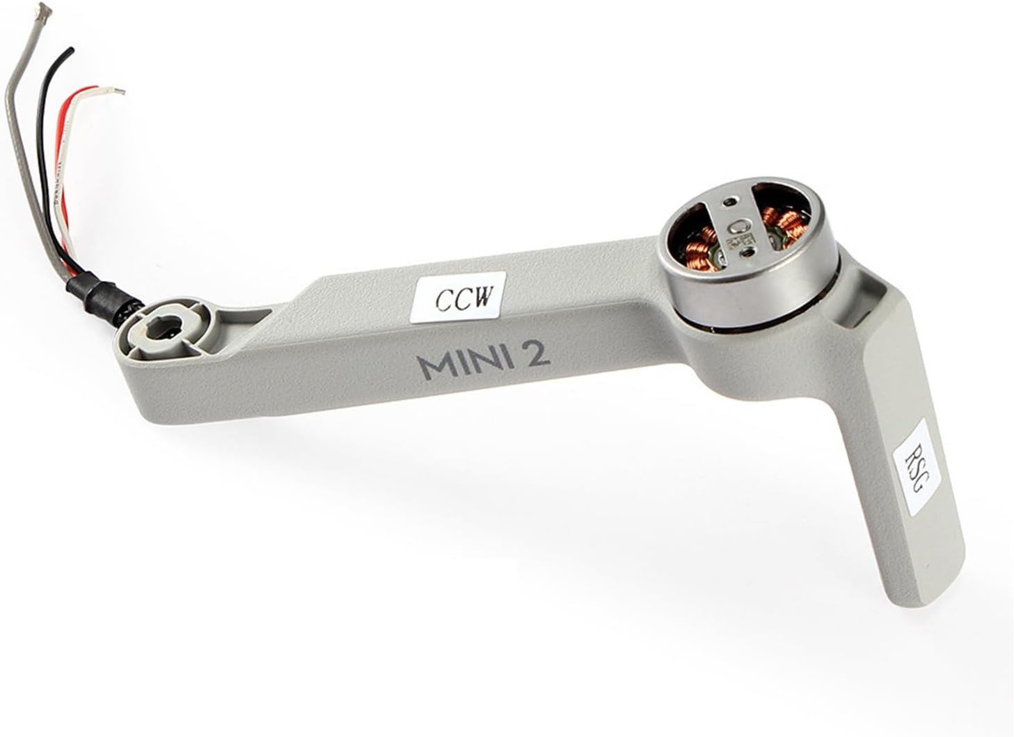 SeiZed Brazo de motor para D-JI Mini 2 repuesto delantero trasero derecho izquierdo brazos Drone piezas de reparación (color  delantero derecho)