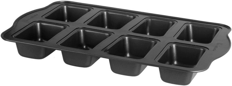 Uniware Sartén antiadherente con asas de gran tamaño, Horma Antiadherente para Muffins, Negro