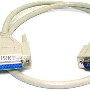 Monoprice Cable moldeado DB25 MF de 3 pies (101591) Blanco Monoprice Cable moldeado DB25 MF de 3 pies (101591) Blanco