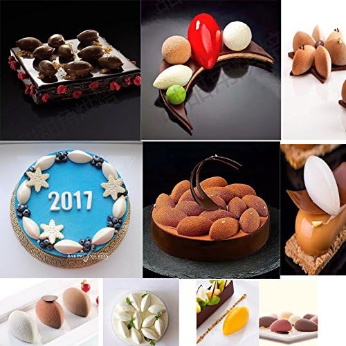 Moldes de silicona con forma de rodajas de limón, herramientas de decoración de pasteles, utensilios para hornear, mousse de postre francés, molde