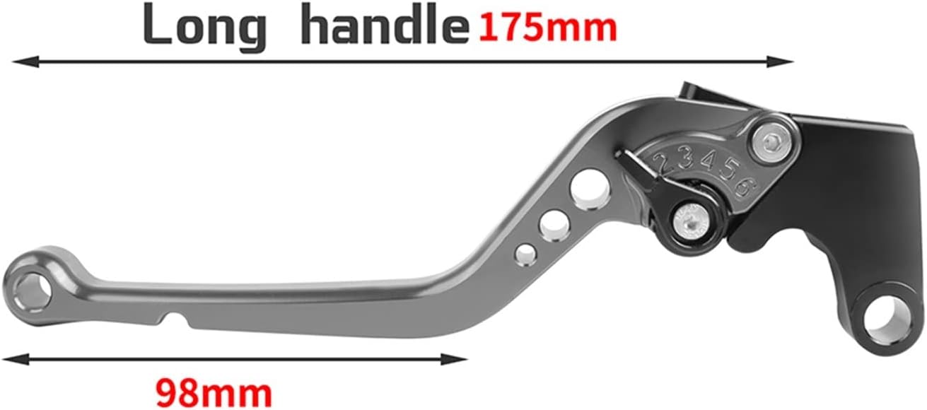 Palancas Manillar para Benelli para Jinpeng 502 TRK502 TRK 502X 2018-2021 Palancas de embrague de freno CNC de motocicleta Mango Bar Grip (color