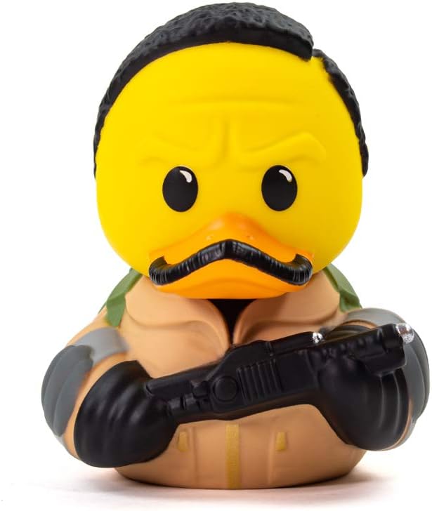 TUBBZ Figura coleccionable de pato de goma de vinilo de Winston Zeddemore – Producto oficial de los Cazafantasmas – TV y películas de ciencia ficción