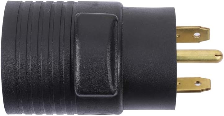 XUANHUA Adaptador NEMA RV TT-30P a 14-50R Adaptador de carga de receptáculo hembra Nema TT-30 macho de 30 amperios macho a adaptador hembra de 14-50