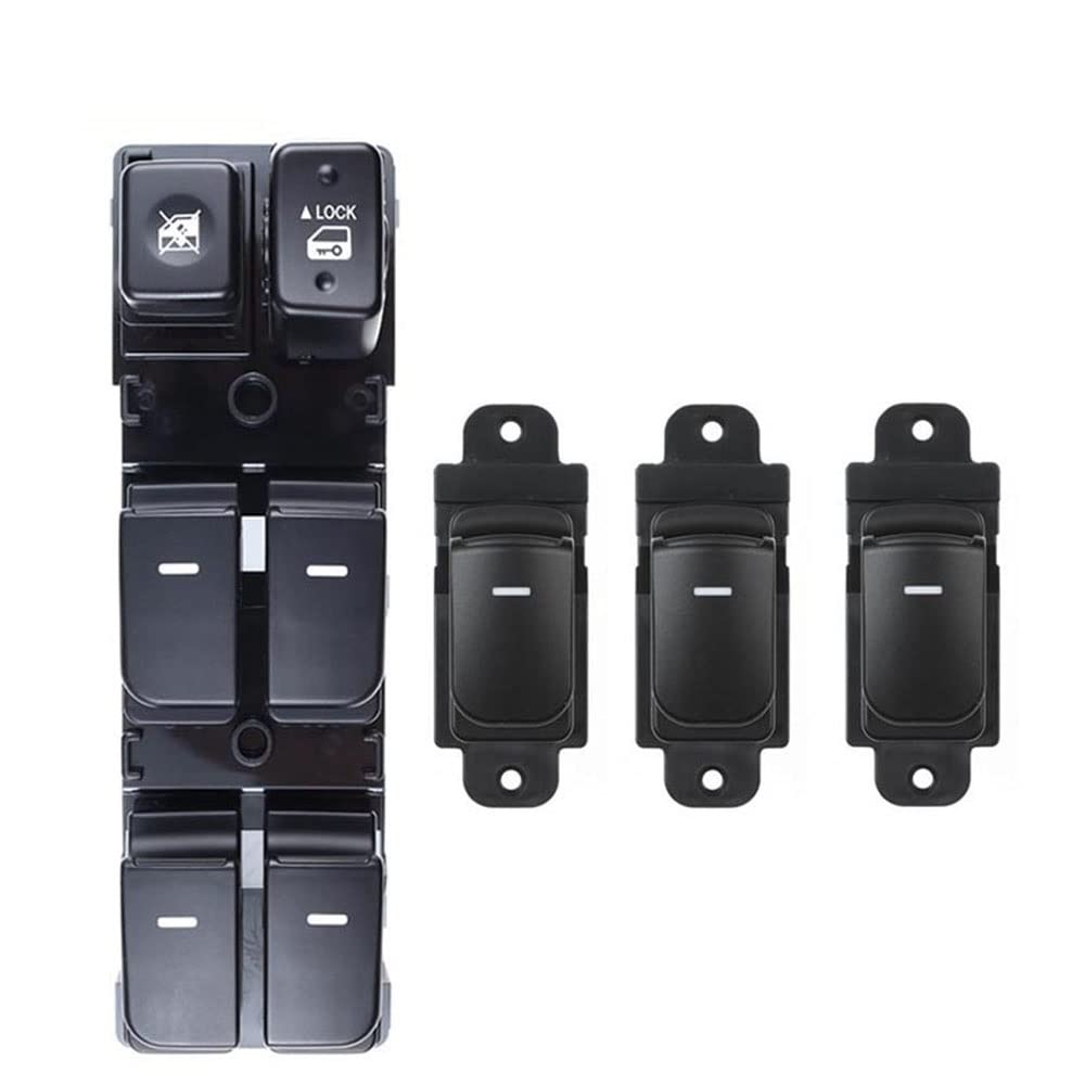 Piezas de automóvil para ventana eléctrica, compatibles con Kia Forte, compatible con Cerato 2010, 2011, 2012, interruptor elevador de control de