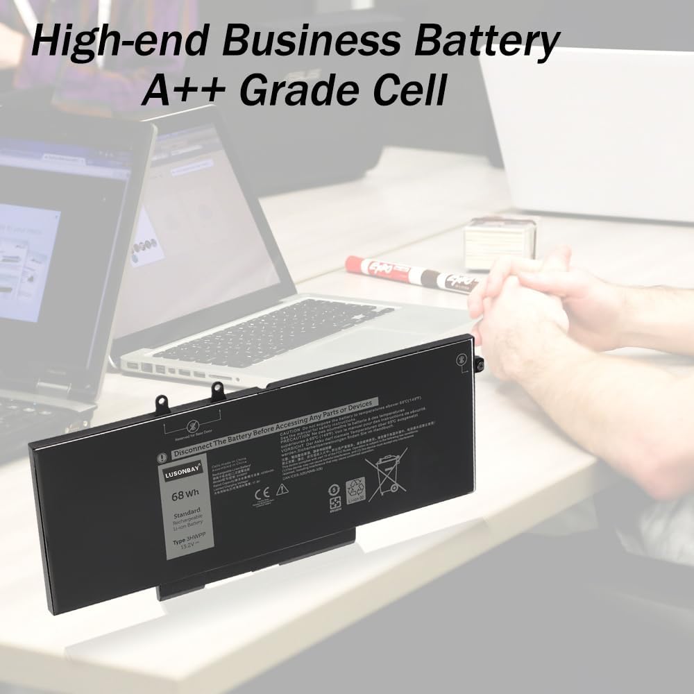 3HWPP – Batería para laptop Dell Latitude 5410 5501 5401 5411 5511 Precision 3541 3551, Inspiron 17 7500 7506 2 en 1, nueva batería de repuesto para