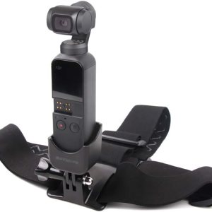 Banda de cabeza de bolsillo con adaptador de correa de cinturón para DJI OSMO bolsillo para GOPRO pieza de accesorio de cámara Banda de cabeza de bolsillo con adaptador de correa de cinturón para DJI OSMO bolsillo para GOPRO pieza de accesorio de cámara