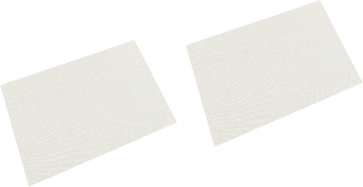 Cabilock Tapete antideslizante para dormitorio, 2 unidades, antideslizante, tapete para escritorio, cajón, para suelos de madera dura, debajo de la