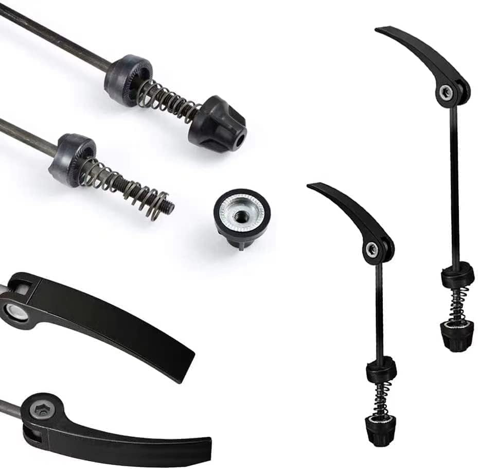 PINGTANYOUYU 1 par de bicicleta de montaña de carretera MTB rueda hub liberación rápida pinchos bicicleta delantera trasera bicicleta rueda cubo