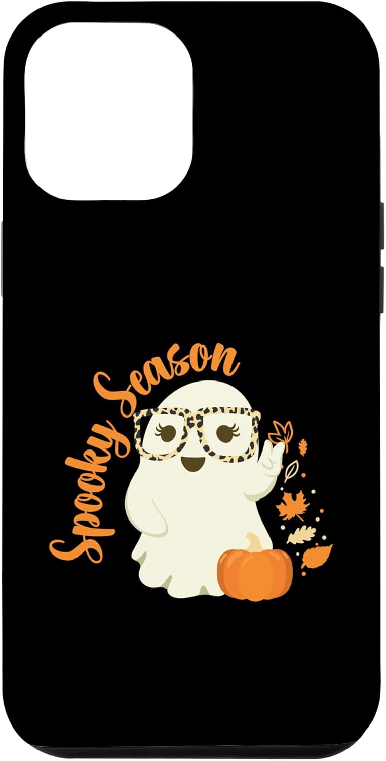 Funda para iPhone 13 Pro Max con diseño de calabaza de Halloween para mujeres y niñas