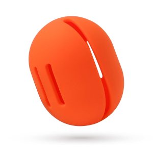 FERYES Soporte para esponja de maquillaje  Estuche para licuadora de maquillaje de belleza ecológica inastillable para viajes, color naranja FERYES Soporte para esponja de maquillaje  Estuche para licuadora de maquillaje de belleza ecológica inastillable para viajes, color naranja