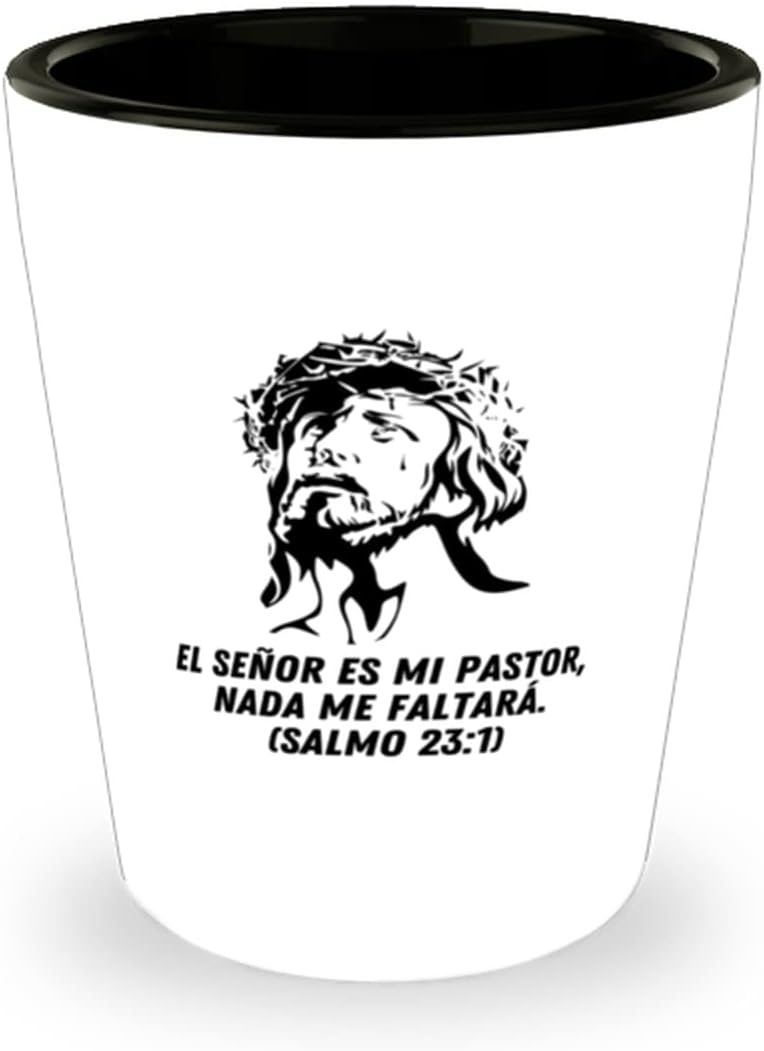 Regalos religiosos para mujer o hombre – Salvacion a traves de la gracia y la fe Para quinceanera, matrimonio, bautizo, primera comunion – Vaso de