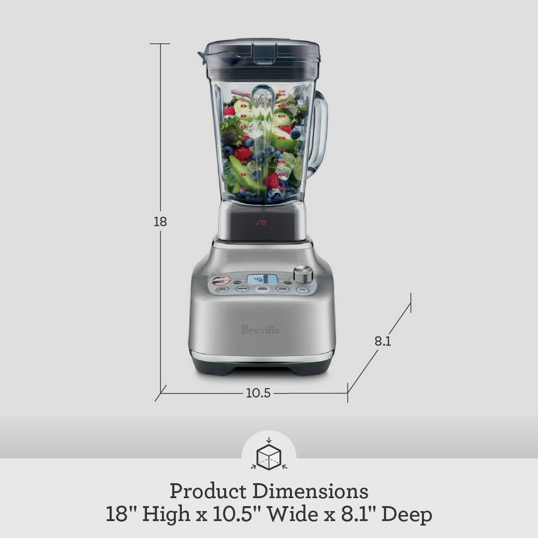 Breville Batidora Super Q BBL920DBL, Azul Damson