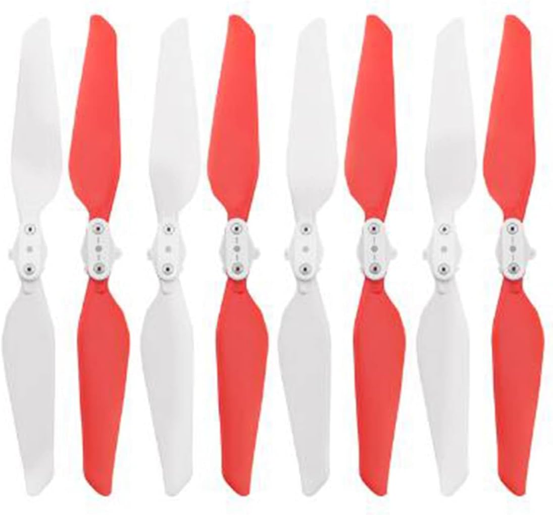 48Pcs Quick Release Propeller Fit for FIMI X8SE X8 SE 2020 Drone Replacement Blade Folding Props Spare Parts Accessory Wing Fan(Colorred)