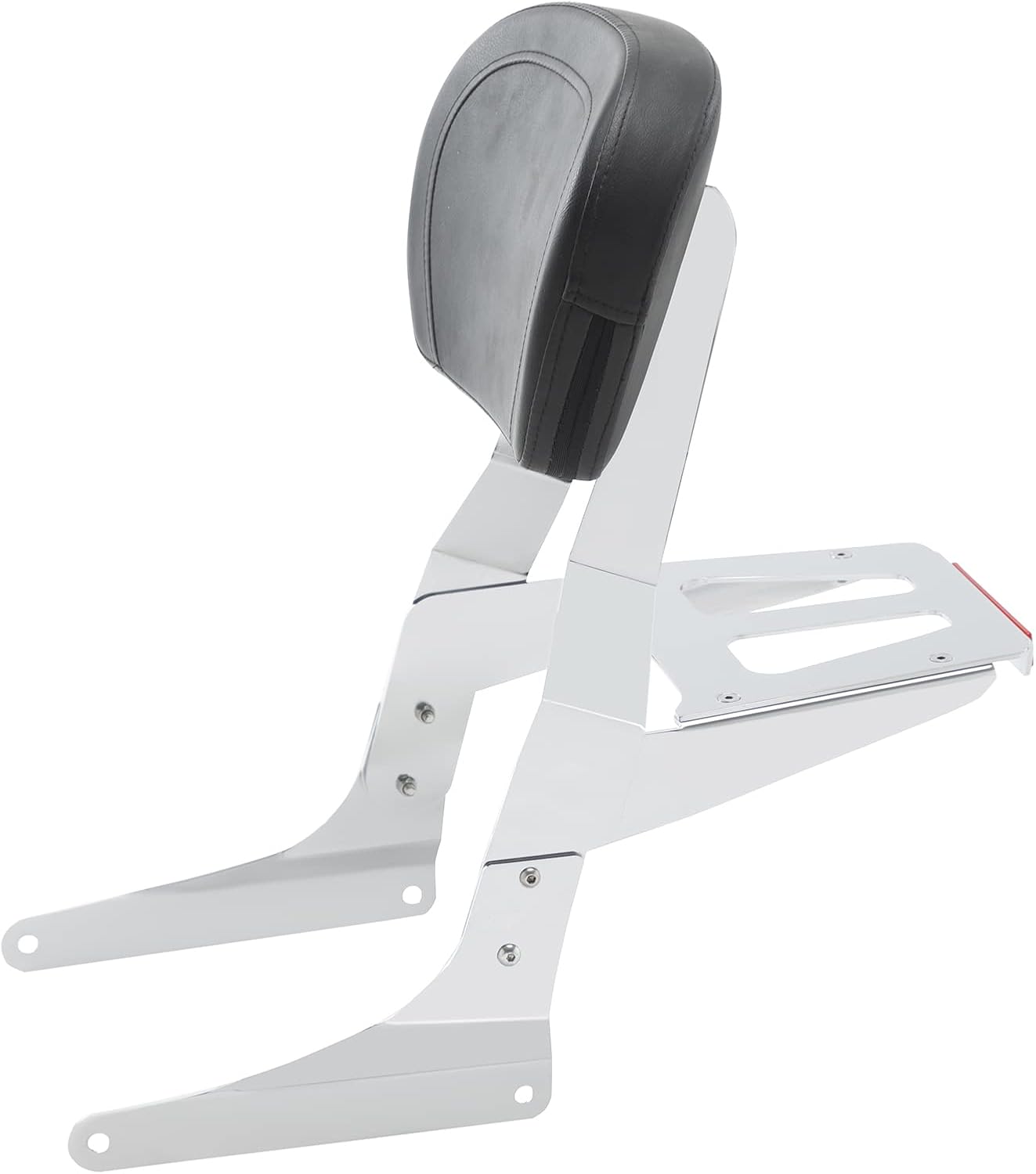 Kinglemc Powersports Sissy Bar con respaldo portaequipajes para Kawasaki Vulcan VN 500 1990 a 2009