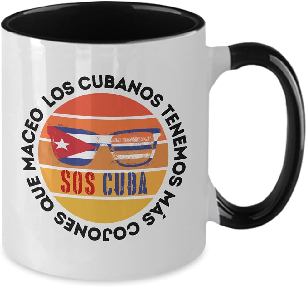 Cojones Cubanos – Soy Cuba – Cafecito de Cuba taza de cafe