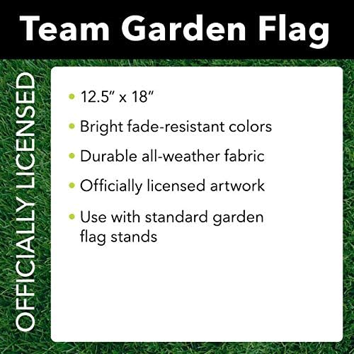 Bandera de jardín de la Universidad de Michigan con licencia de la NCAA, de 18 x 12.5 pulgadas, bandera de Michigan para jardín, bandera de Michigan