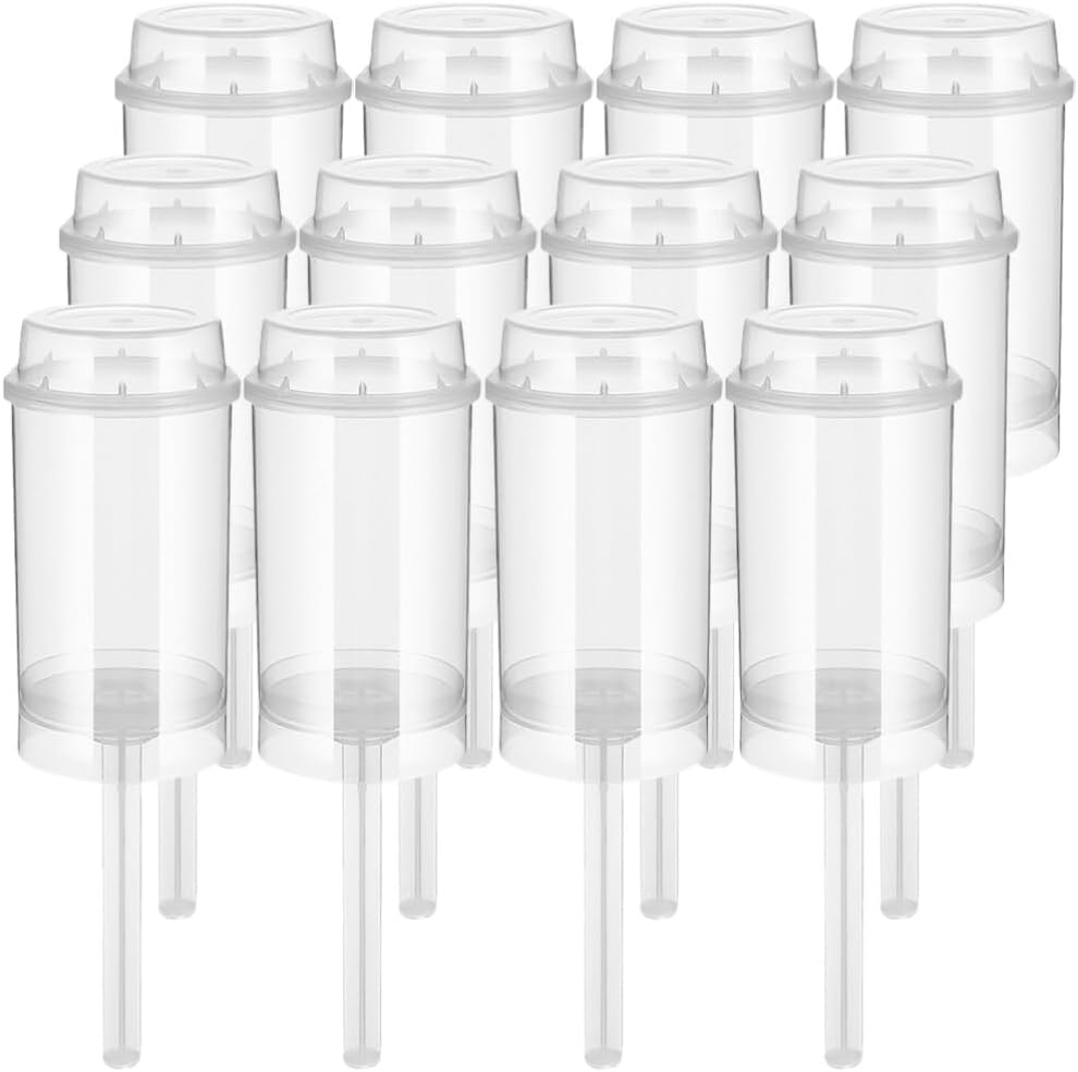 ifundom 20 piezas de pastel empujador de plástico recipientes de cupcake soporte para helado recipientes para cupcakes contenedores de alimentos