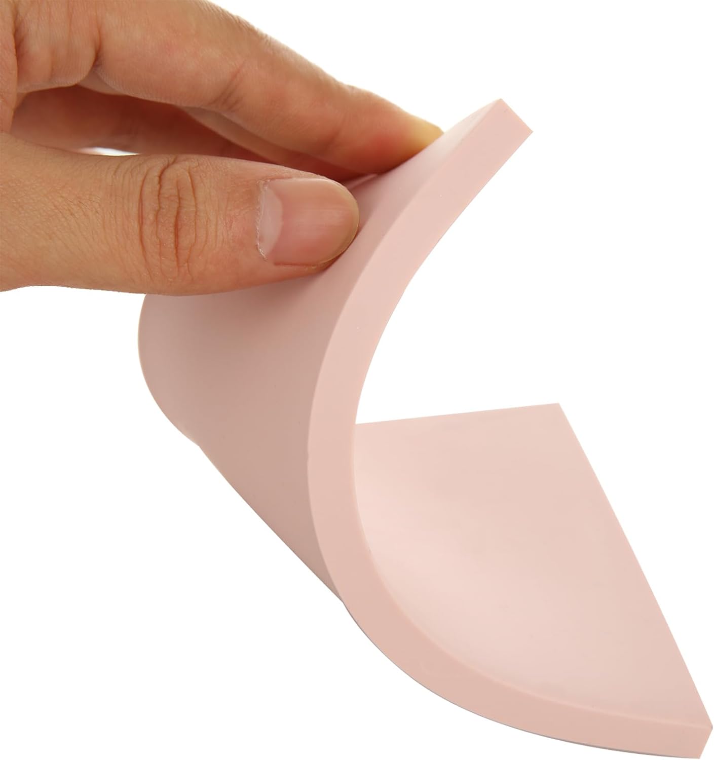 Bloques de linóleo para grabado, bloques de tallado de sello de goma rosa de 4 x 6 pulgadas, bloques de tallado de goma con herramientas de