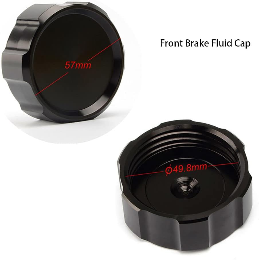 Para YAMAHA YZF R7 YZF-R7 YZFR7 2021 2022 2023 Accesorios de motocicleta Cubierta de depósito de cilindro de aceite de líquido de freno delantero