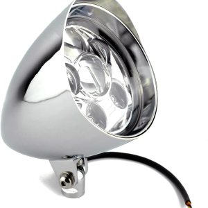 5 34 pulgadas bala faro motocicleta LED visera superior 0.394 in Tri Bar 5.75 “para Harley Sportster Dyna Softail Bobber Chopper personalizado 5 34 pulgadas bala faro motocicleta LED visera superior 0.394 in Tri Bar 5.75 “para Harley Sportster Dyna Softail Bobber Chopper personalizado