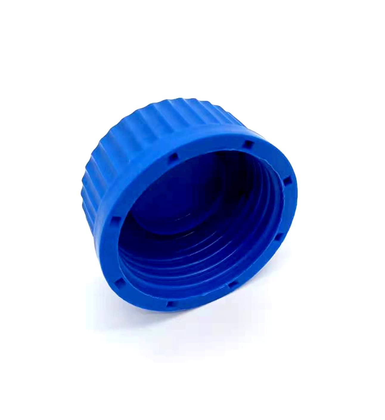 GL45 Tapones de rosca de polipropileno para botellas de medios de laboratorio con anillo de sellado interno moldeado de 284.0F, paquete de 8