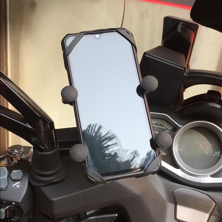 Tapa de goma para soporte de montaje X-Grip compatible con RAM Soporte de teléfono para bicicleta, motocicleta, soporte de teléfono – Reemplazo de