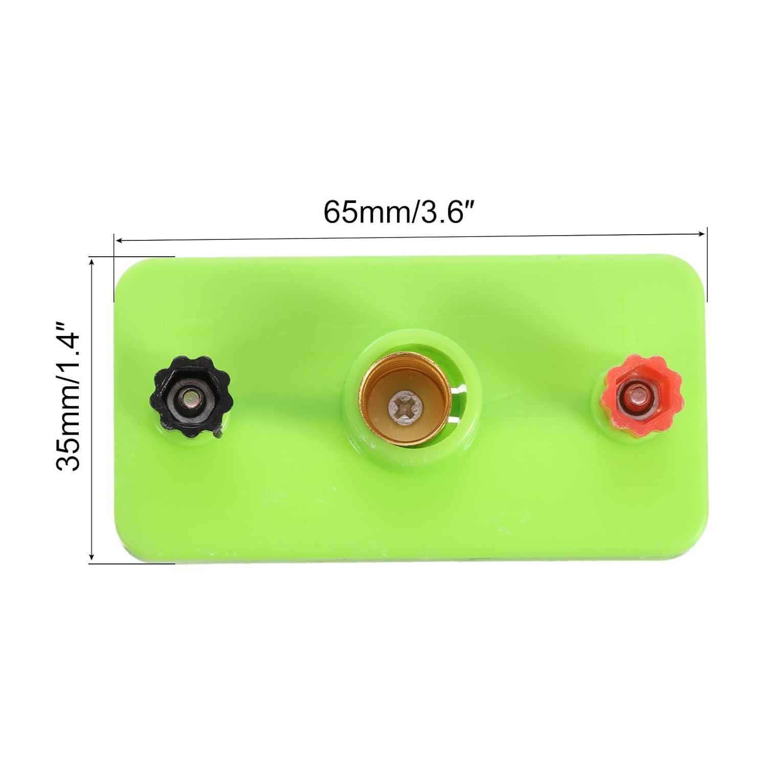 PATIKIL Enchufe de bombilla con bombilla de 1.5 V, 10 piezas de mini portalámparas base de lámpara para laboratorio de física, experimento