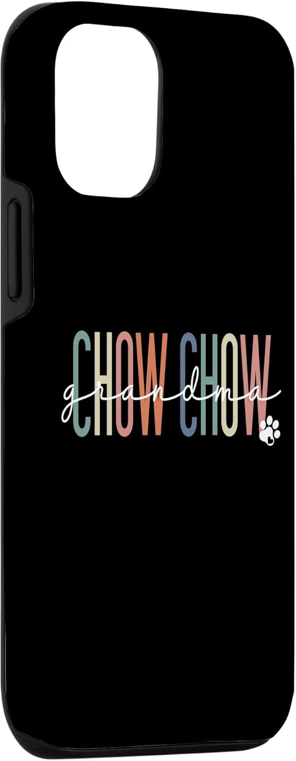 Funda para iPhone 13 Pro Chow Chow Grandma Chow Chow Dog Nana para el Día de la Madre
