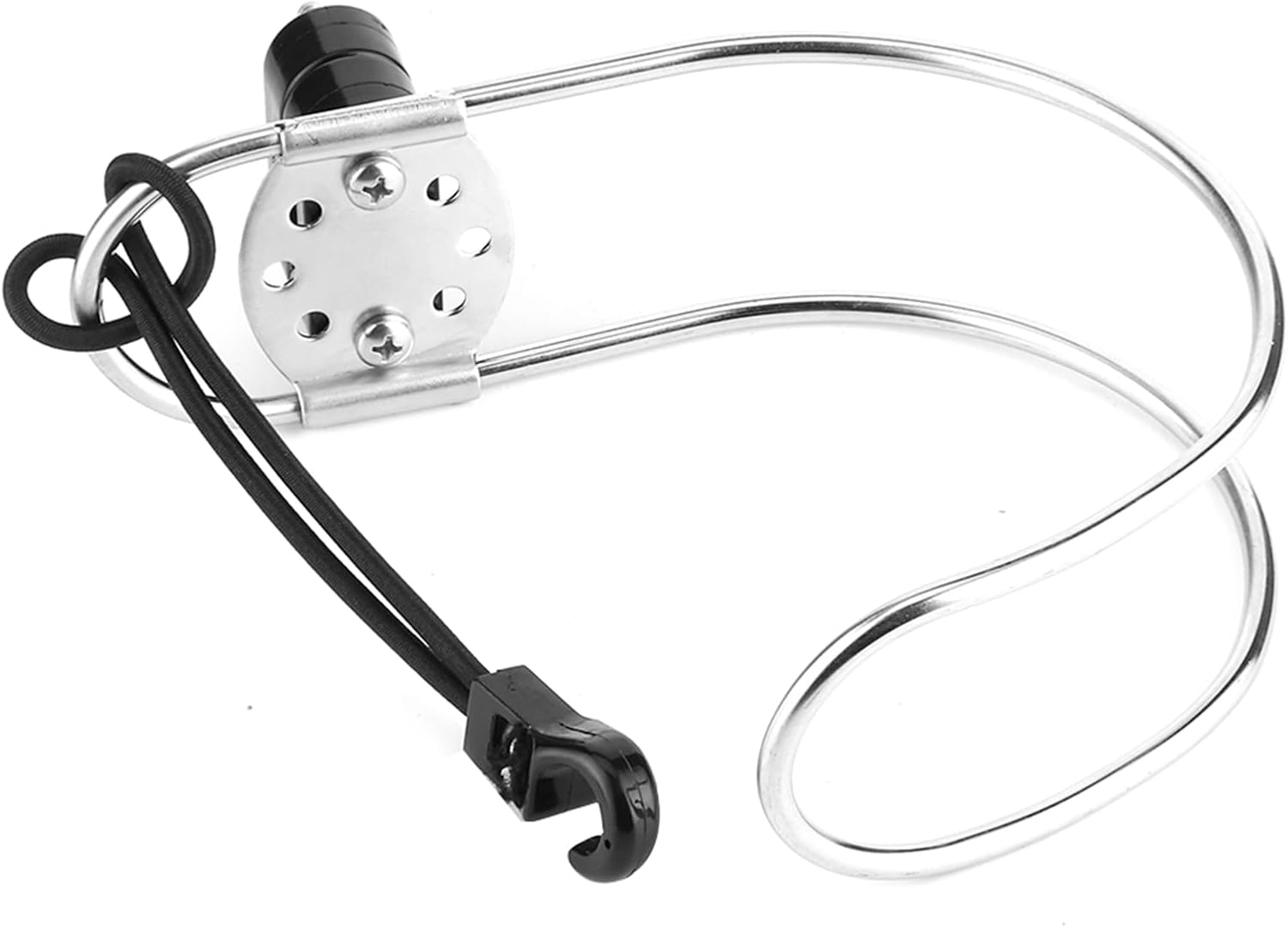 Boat Life – Soporte de anillo de almacenamiento de anillo de acero inoxidable sólido de 4.5 pulgadas, soporte de anillo de boya salvavidas de ángulo