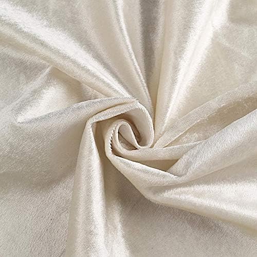 BalsaCircle – Mantel redondo de terciopelo de 120 pulgadas color marfil de alta calidad, para bodas, recepciones, fiestas, eventos, hogar, catering,
