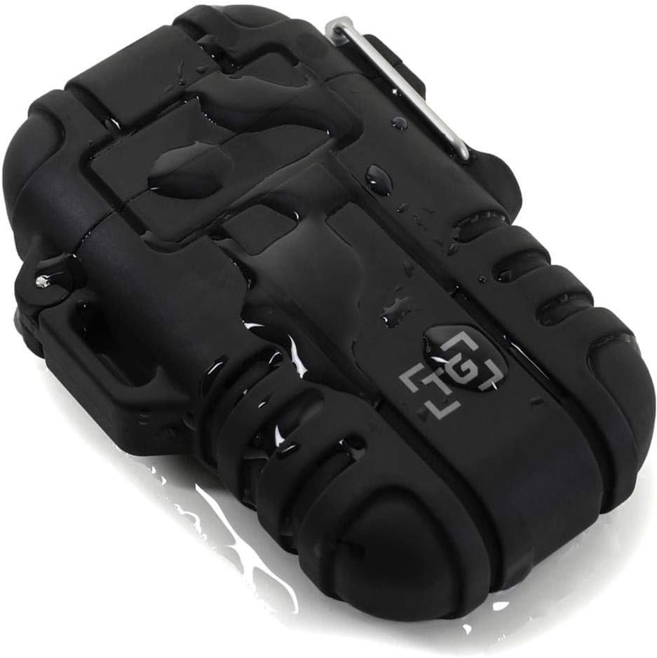 TG Encendedor de plasma resistente al viento, impermeable, recargable por USB, doble arco para EDC camping, supervivencia táctica - Imagen 5