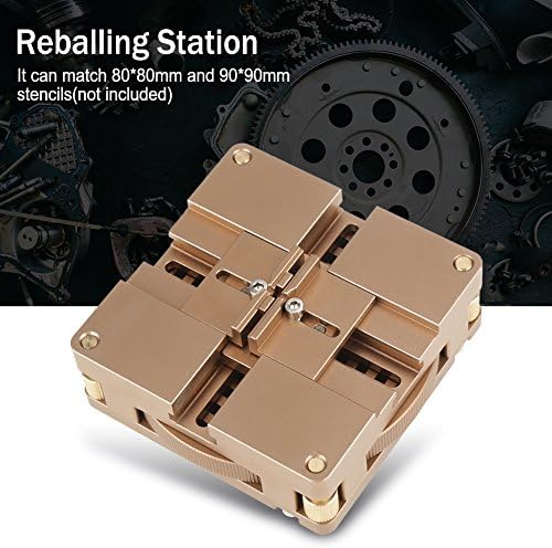 WN8090 BGA Reballing Station Auto Magnet Stencil Soldadura Kit Estación de soldadura para fijación automática