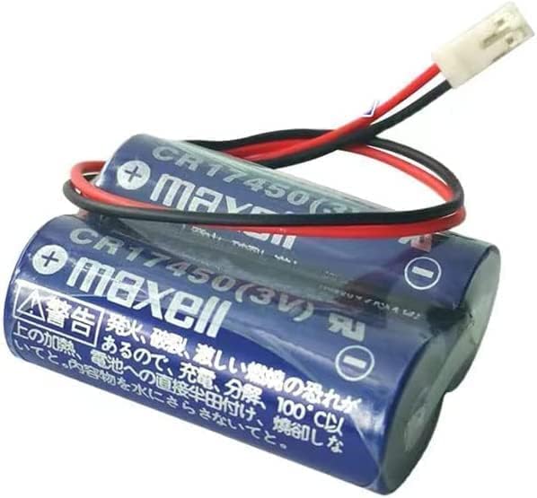 XIAOXX (1 unidad) 2CR17450-2WK27  D80UB016170 3V 2600mAh Batería para Mazak 2CR17450 3V Batería