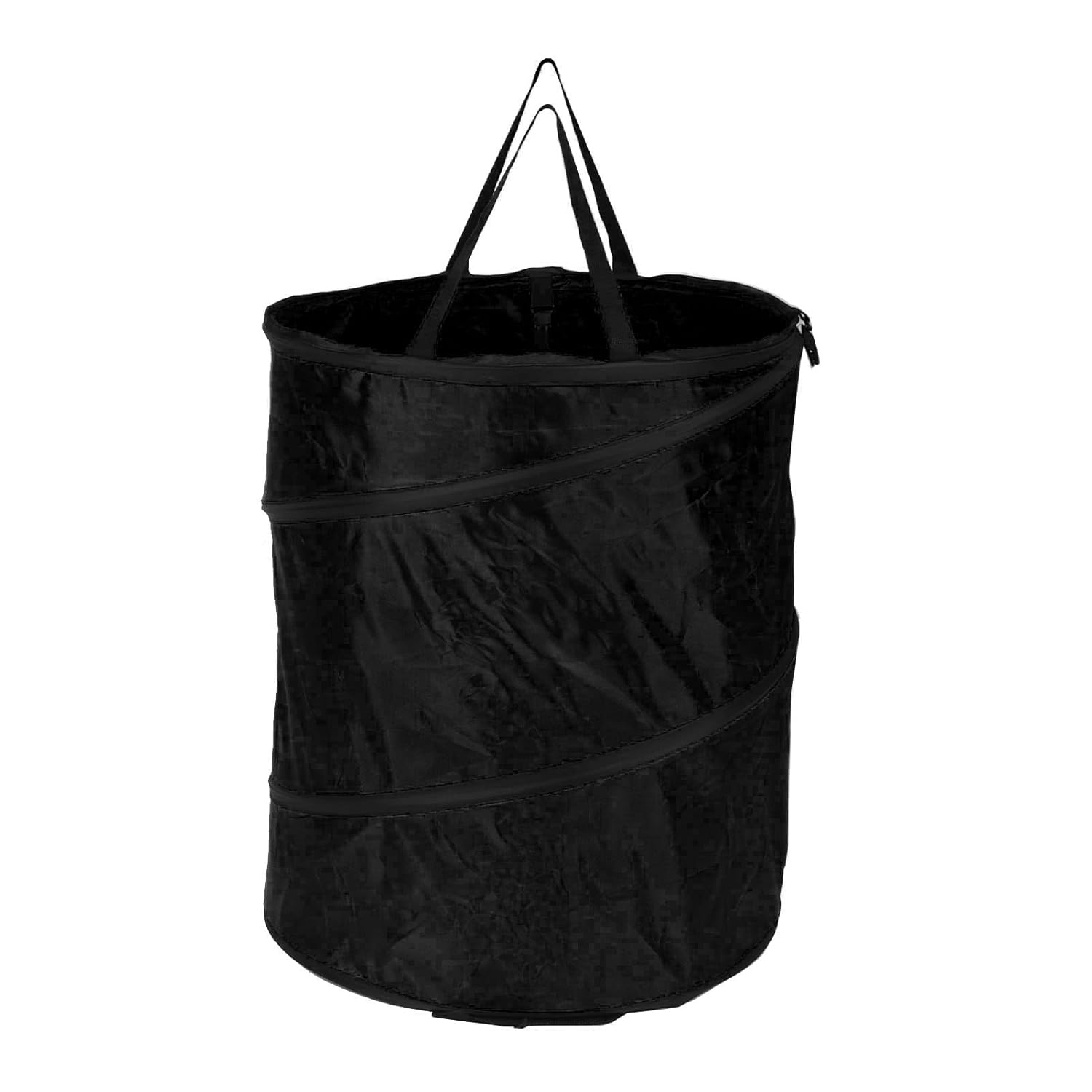Cubo de basura plegable, resistente al agua, tela Oxford, anillos de acero reforzados, para camping, papelera, plegable, portátil, plegable, para