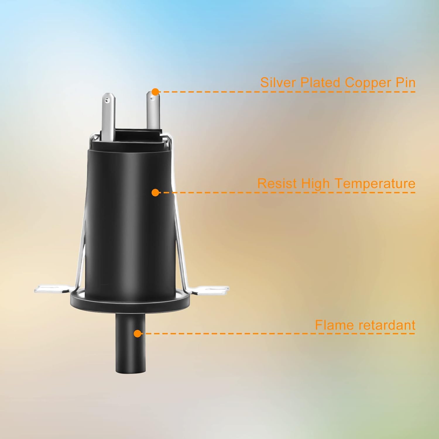Tapa de tolvainterruptor de puerta pieza de repuesto para Masterbuilt Gravity Series 5608001050 Xl y parrilla digital de carbón y ahumador, 1 paquete