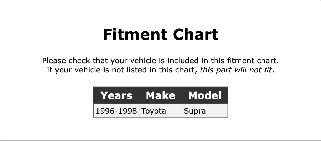 Sensor de posición del cigüeñal del motor compatible con Toyota Supra 31 VIN 1996 1997 1998 PC-98760