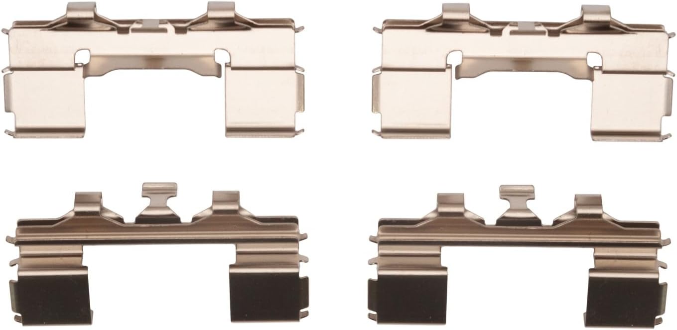 Front Disc Brake Hardware Kit Compatible With Nissan NP300 2009 2010 2011 2012 2013 2014 2015 PC-121510