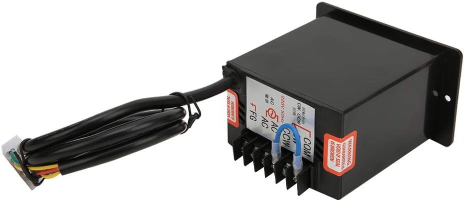 Berm US-52 Controladores de velocidad del motor regulador de motor continuo con potenciómetro roscado perilla 3.96 interfaz AC220V 5060Hz (90W)